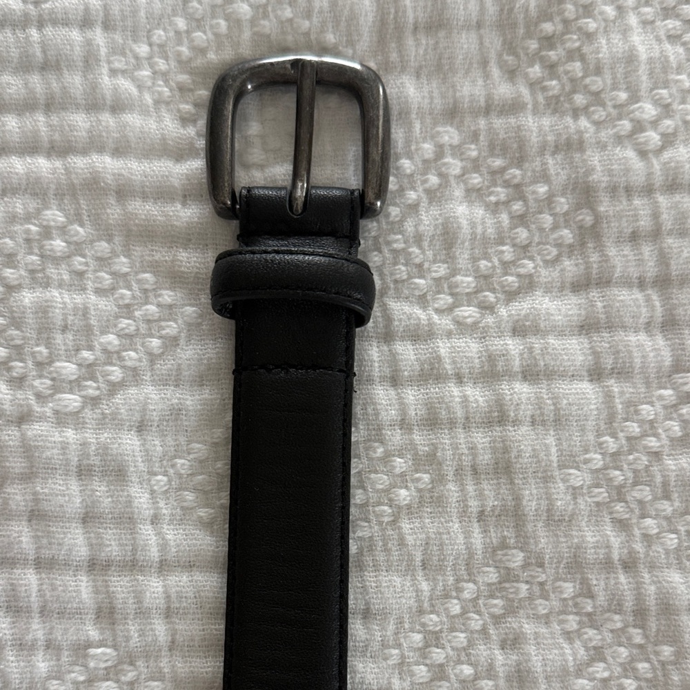 Black Leather Boy’s Belt Janie and Jack